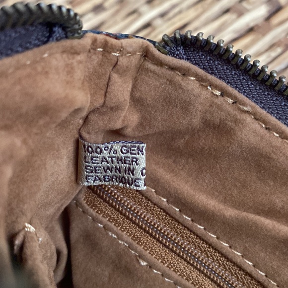 Patricia Nash leather large wristlet bag - Picture 8 of 12